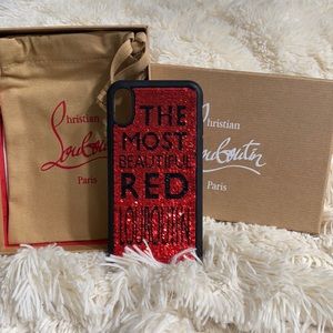 Loubisequins Case IPhone X/XS